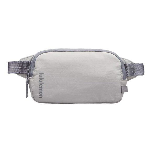 Lululemon Handbags - Lululemon Mini Belt Bag Fanny Pack Vapor / Rhino Gray Fast Shipping - New